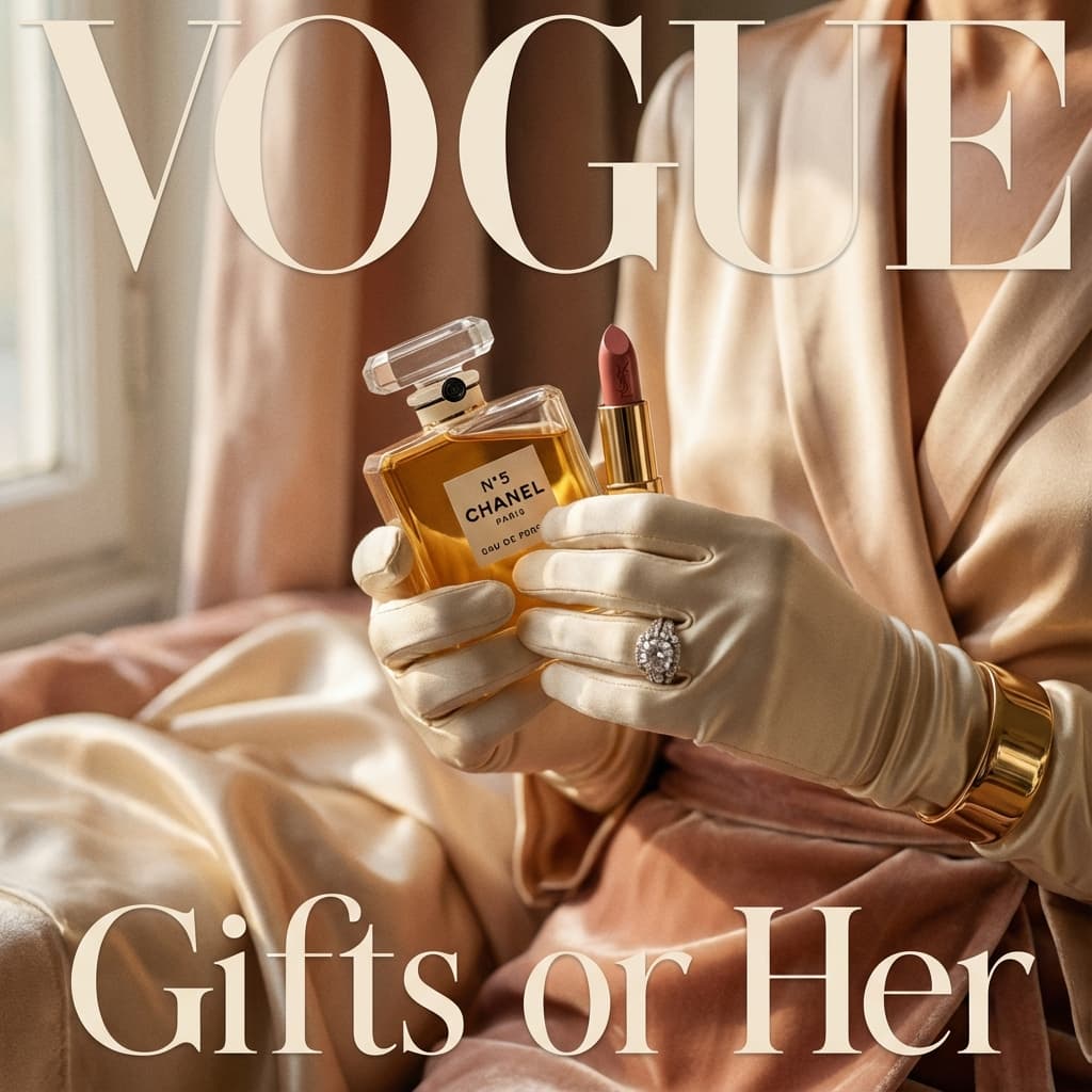 Luxury lipstick gift set on marble tray